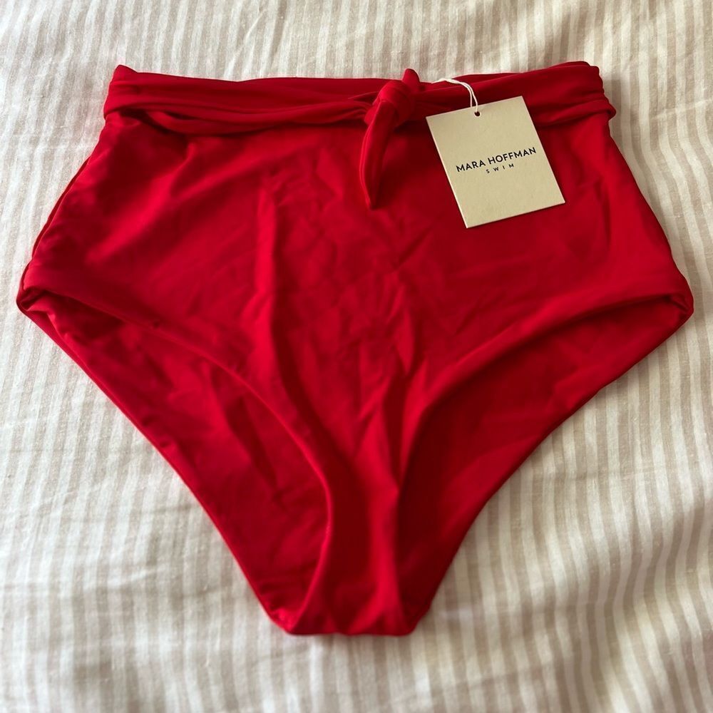 Mara Hoffman Jay Bikini Bottom – Size L, NWT - Picture 4 of 7